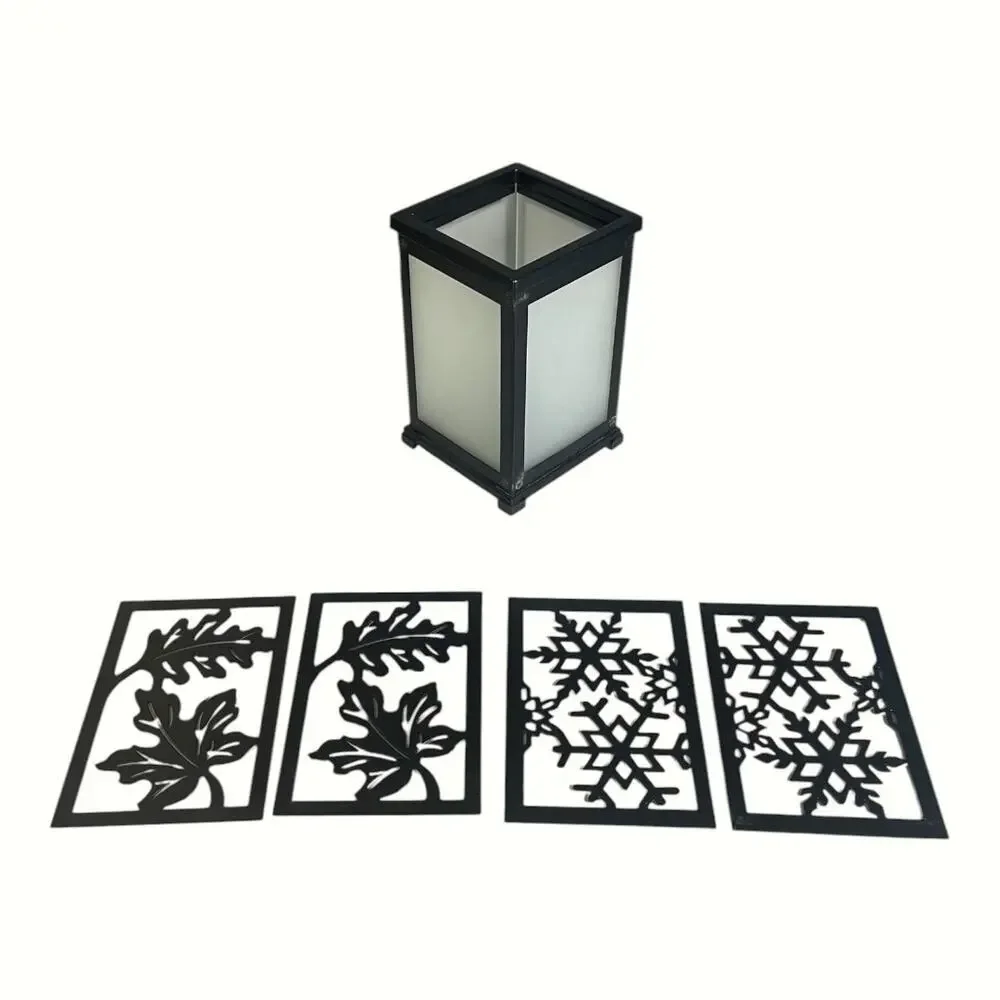 Partylite Change-O-Luminary Fall/Winter Candle Holder - Picture 7 of 7